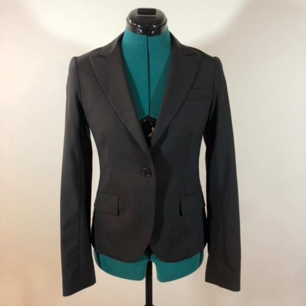 Theory Black Wool Blazer - Size 2